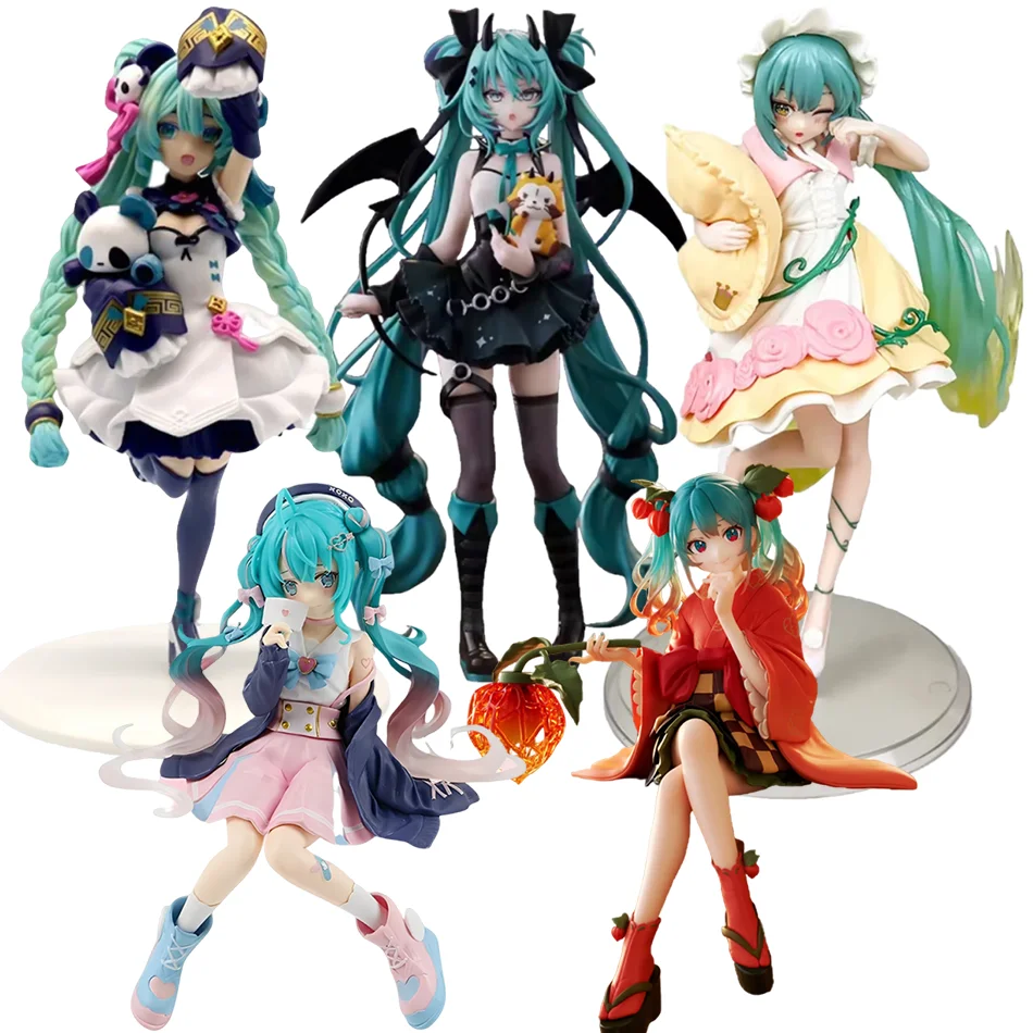 Image of Animation Beauty Devil Hatsune Miku Anime Göttin Hatsune Miku Liebenswerte Charaktere PVC-Modell Animations-Dekoration Geburtstagsgeschenk