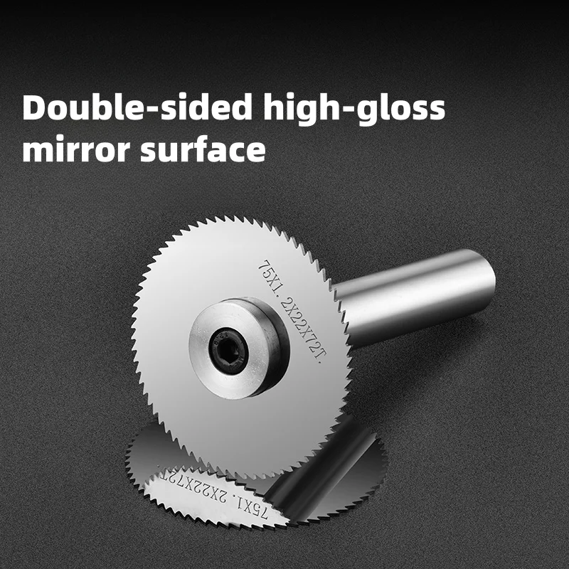 Saw Blade Circular Milling Cutting Disc Tool CNC Slot Machine Tungsten Carbide Steel Diameter 40 50 60 Slitting Metal slither
