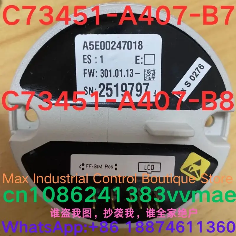 

Second-hand test OK terminal block C73451-A407-B7 C73451-A407-B8