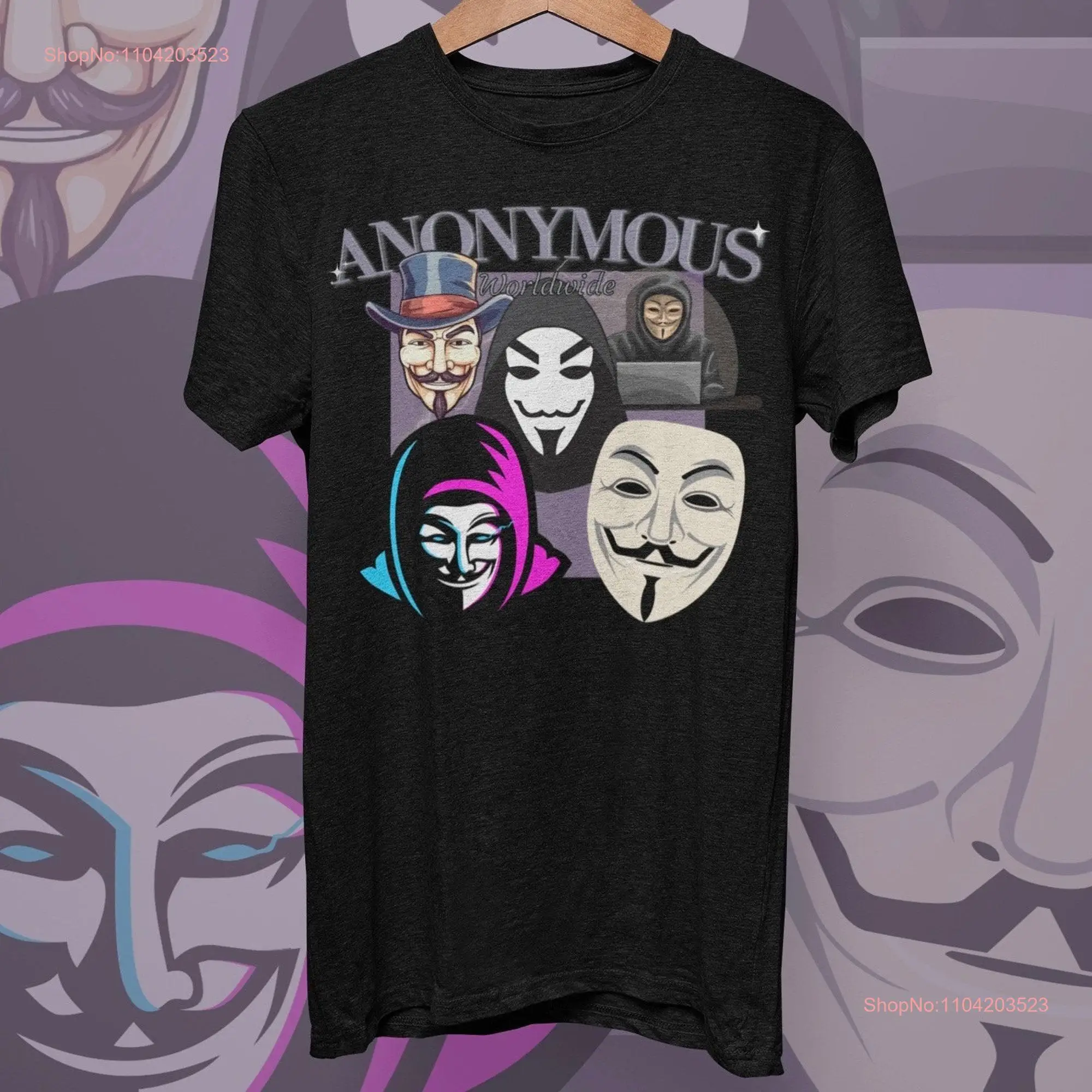 Anonymous Homage T Shirt Hacker Guy Fawkes Vintage Retro Really Humorous Cool for Funny Hack Geek Coder