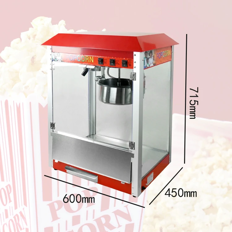 سعر الجملة مصنع التلقائي صناع الذرة البوب الكهربائية / آلة صنع الفشار الصناعية التجارية / آلة صنع الفشار