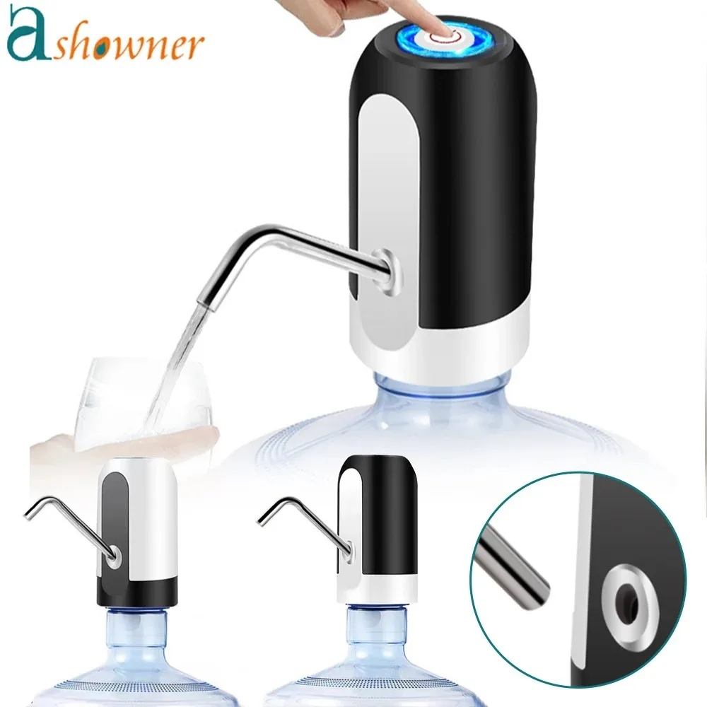 Automatic Electric USB Water Pressure Water Dispenser Pump Water Dispenser Auto on/Off One Touch Switch Kitchen Tools