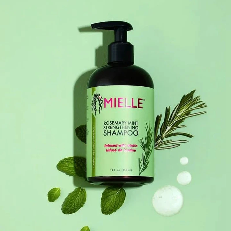 Ata elle-Masque capillaire amélioré au romarin et à la menthe, huile essentielle, hydratant, réparation des frisottis, ensemble de shampoing après-shampoing commandé