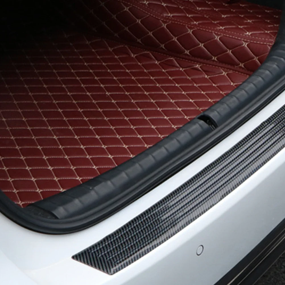 Protetor traseiro do carro 104cm flexível anti-risco tronco listra durável pára-choques guarnição à prova de acidente ajuste universal macio material forte
