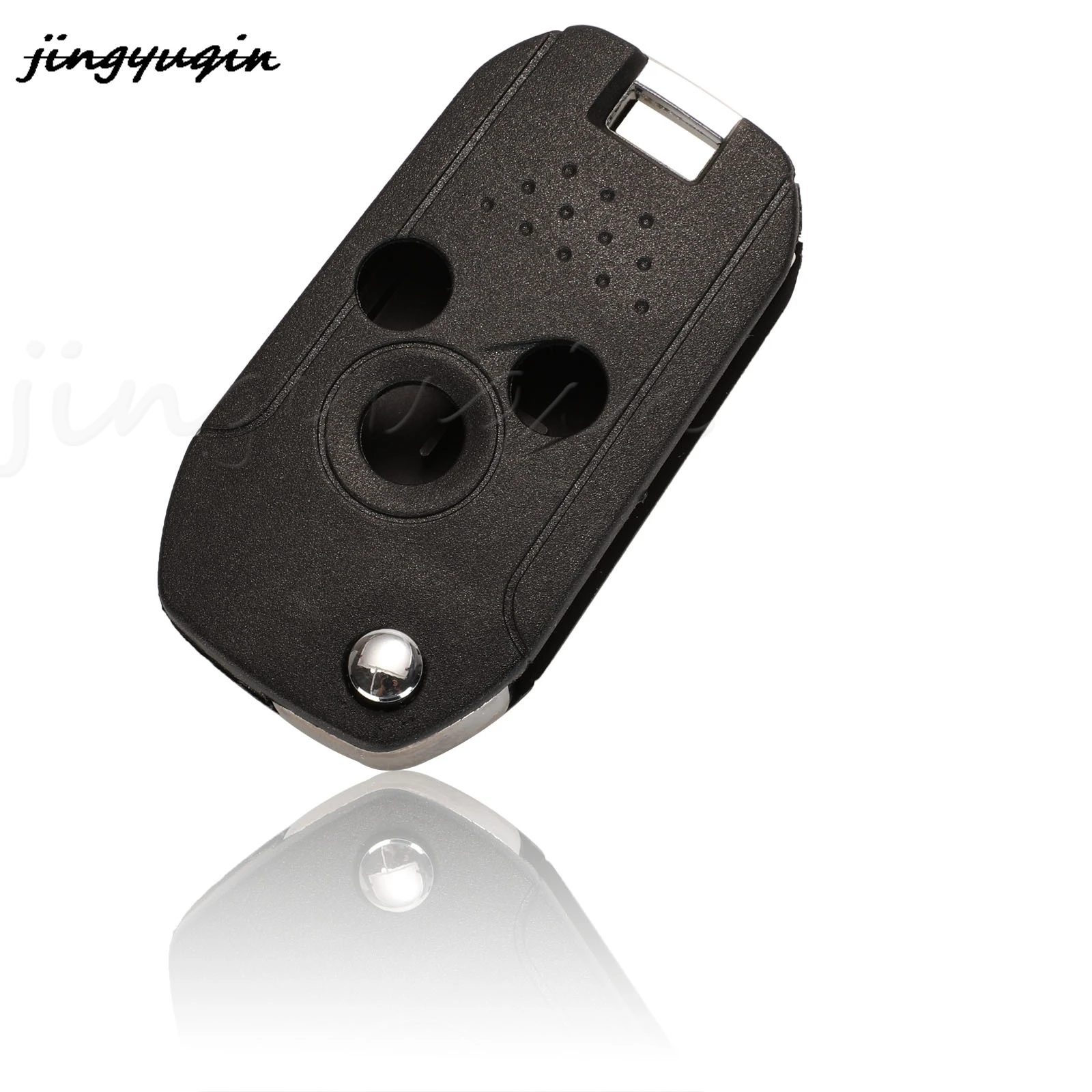 jingyuqin 3 Buttons Replacement Modified Flip Folding Remote Car Key Shell Case For Subaru Forester XV Legacy Outback