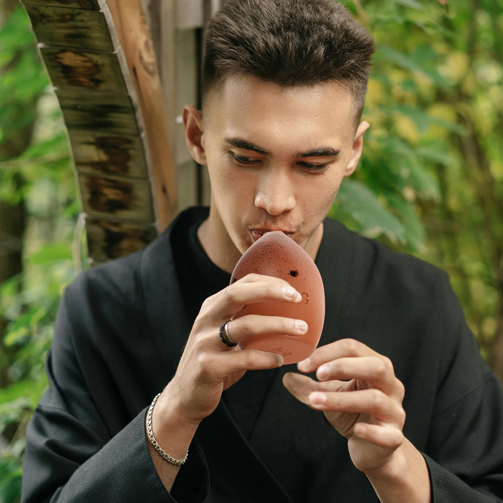 

8 Hole Ceramic Ocarina Xun Ancient Chinese Flute Instrument Beginner Performance Wind Musical Instrument Ocarina Whistle