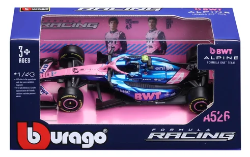 Bburago 1:43 2026 Formel 1 F1 Team SF26 RB22 A526 VCARB03 MAC-26 Miniatur-Plastik-Druckguss-Modell, personalisiertes Spielzeug-Geschenk – Detail 3