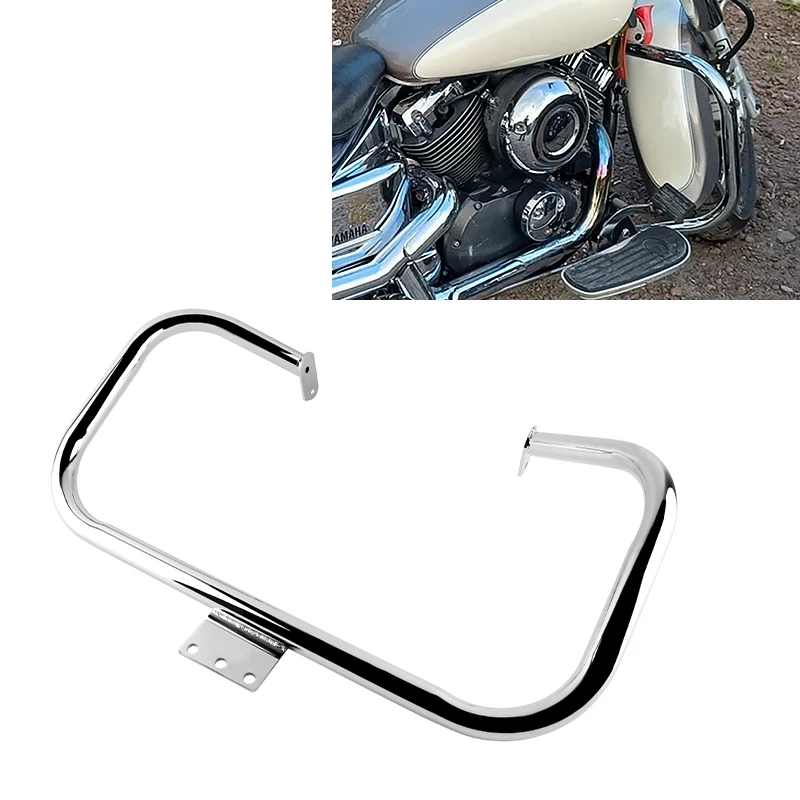 Motorcycle Chrome Highway Engine Crash Bar Guard Accessories For Yamaha Vstar Dragstar Classic Custom 400 650 1997-2018