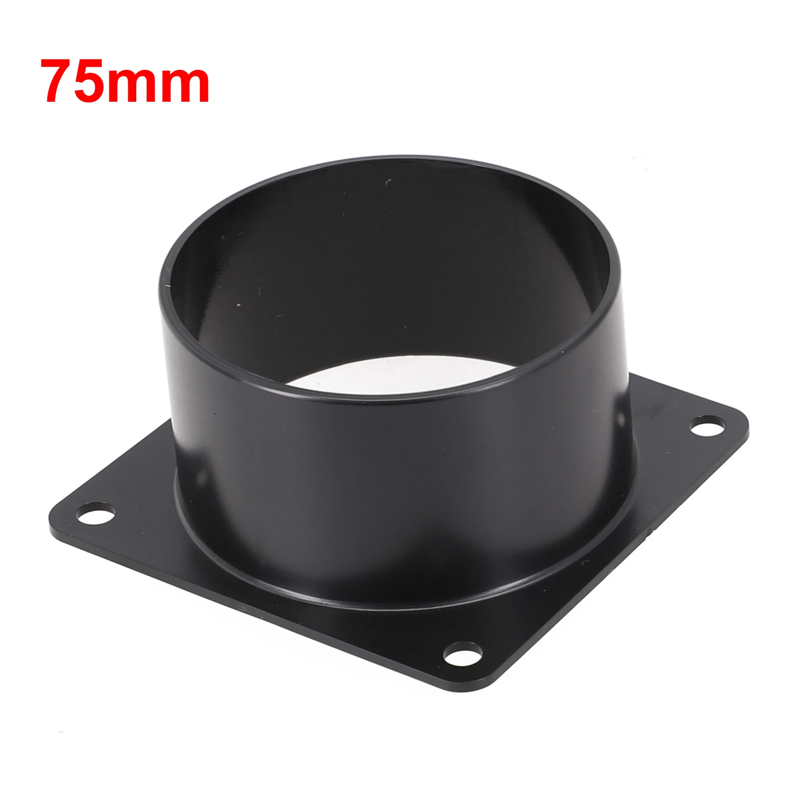 1pc Flange Connector 75mm/100mm/120MM ABS Wall Flange Connector For Ventilation Pipe Air Ducting Connection Accessories