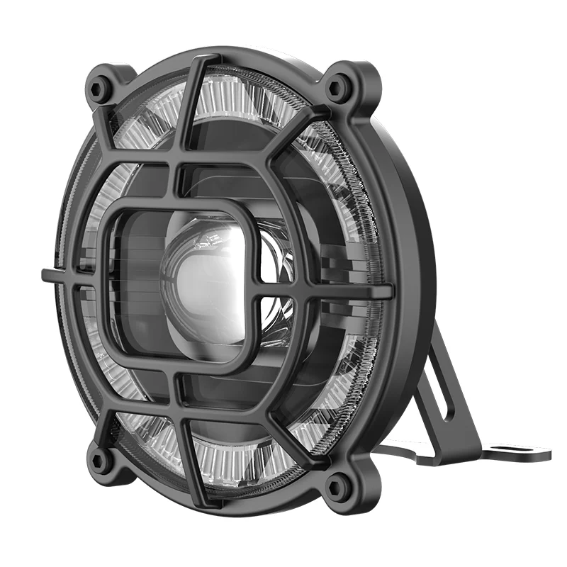 

Water Resistant 12v Bike Led Head Light Motorcycle Full High Power Modified E Bicycle Round Headlight 1
