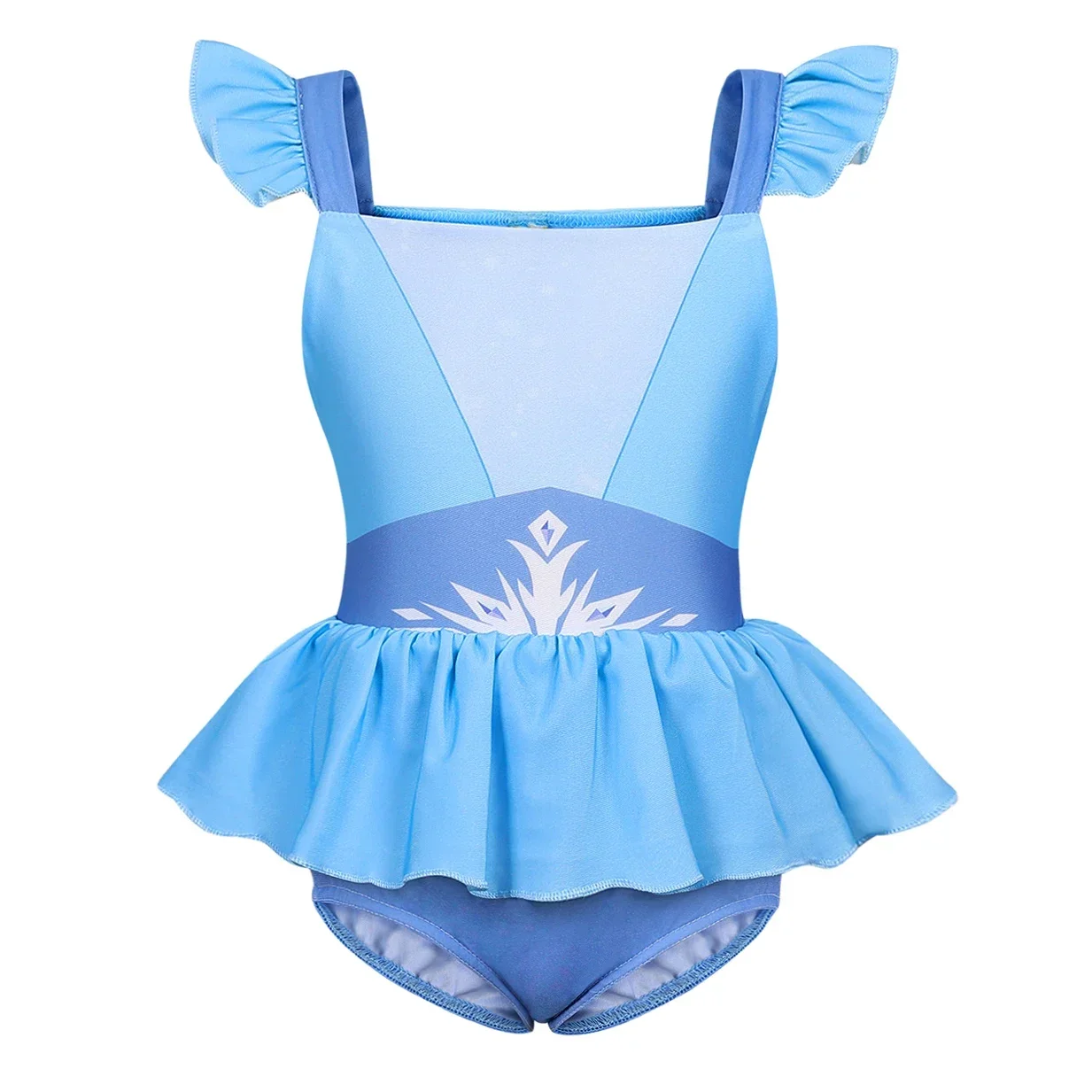 Mädchen Märchenprinzessin Badeanzug Zweiteiliger Bikini Bademode Sommer Strand Pool Outfit für Urlaub Cosplay Party Kleidung – Detail 3