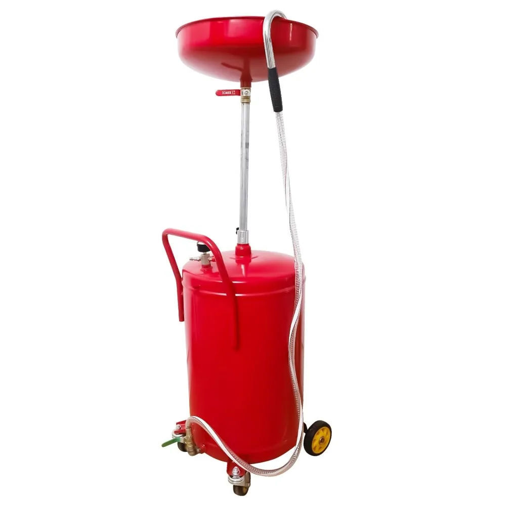 

Aain Portable Oil Drain Container,20 Gallon Waste Oil Drain Tank,Air Operated Drainer for Oil Change,Portable Fluid Drain Dispos