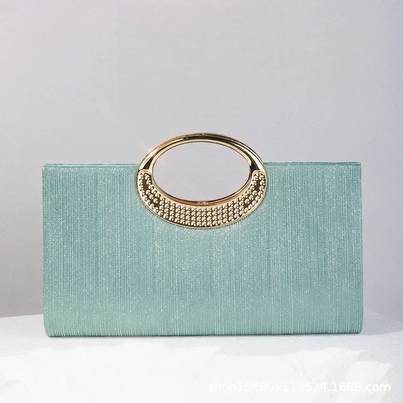 

Новая женская сумка-клатч 2026 года с полосатым ромбовидным узором, модная вечерняя сумка-мессенджер, премиум-класса, для невесты