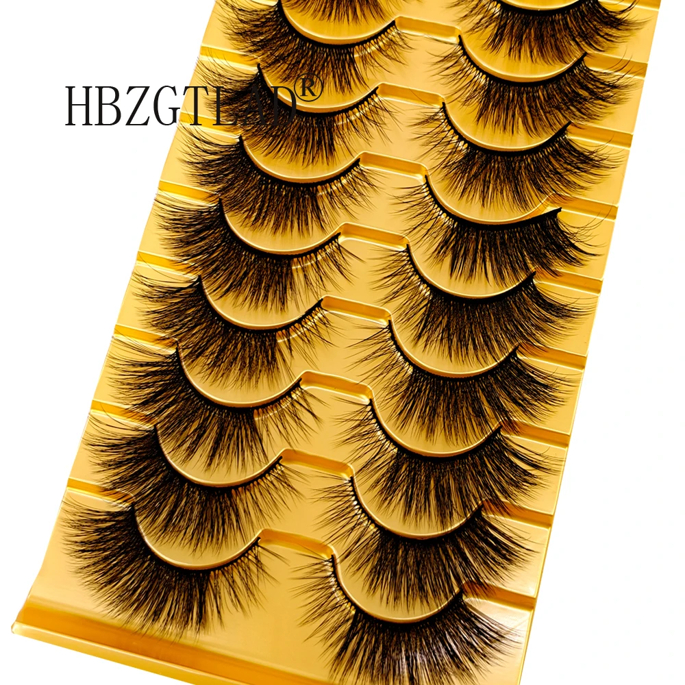 38 Stile 10 Paar Natürliche Lange 3D Nerz Falsche Wimpern Make-up-Set Nerz-Wimpernverlängerung Kurze Wimpern – Detail 30