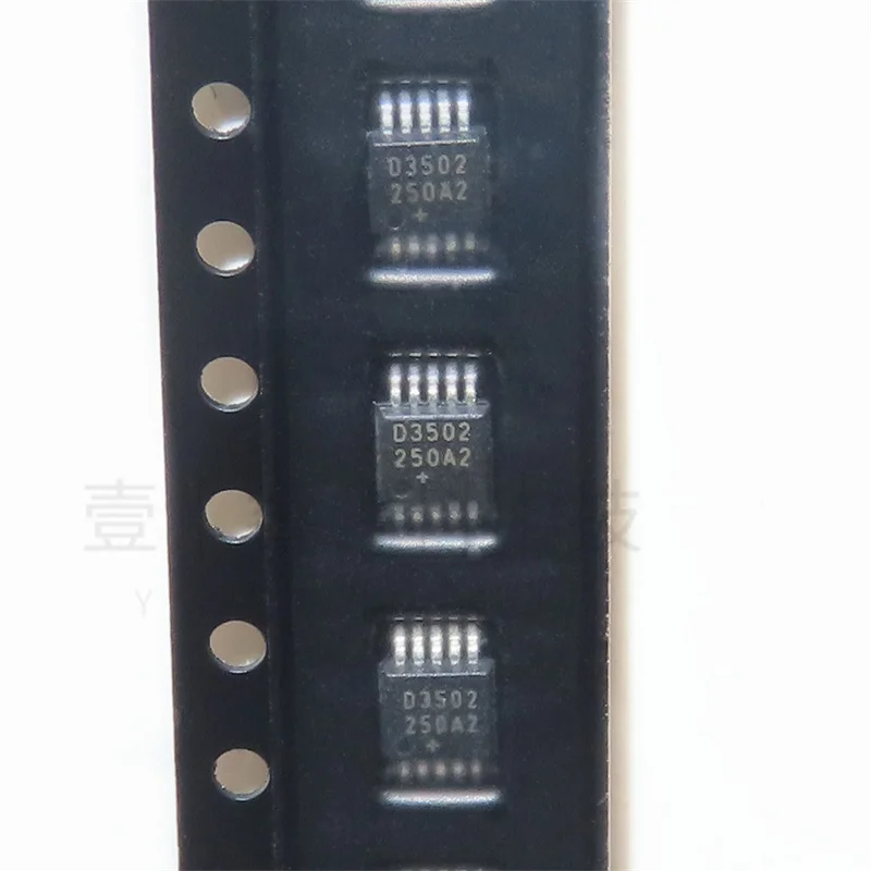 10PCS   100%Original stock  New    DS3502U+   D3502  IC USOP-10