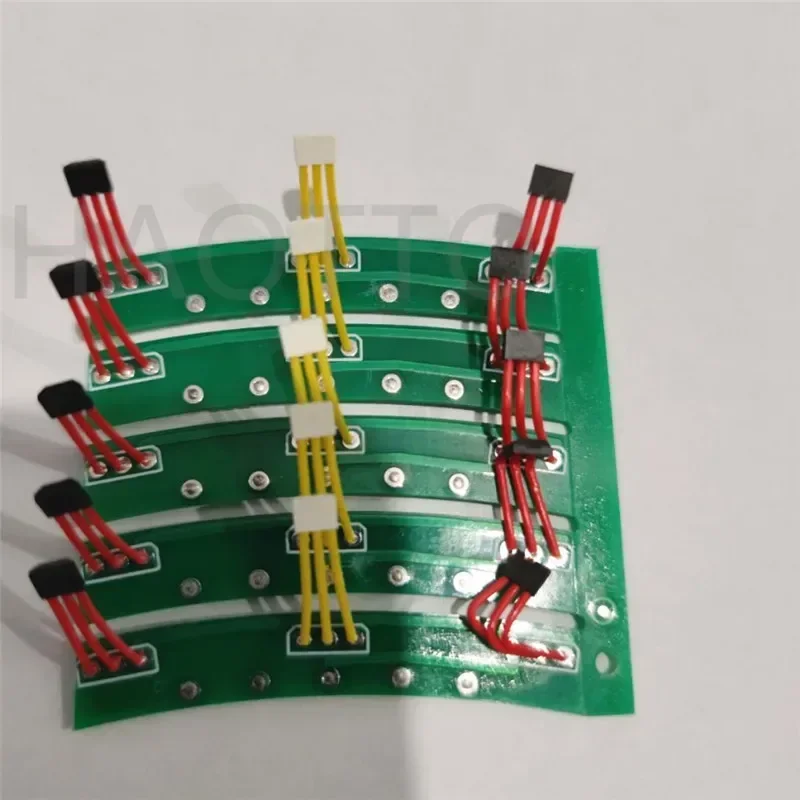 3 piezas Sensor Hall para motor CC sin escobillas 213, Elementos Hall N602 4601 con placa y cable para vehículos eléctricos de nuevo estándar 2026