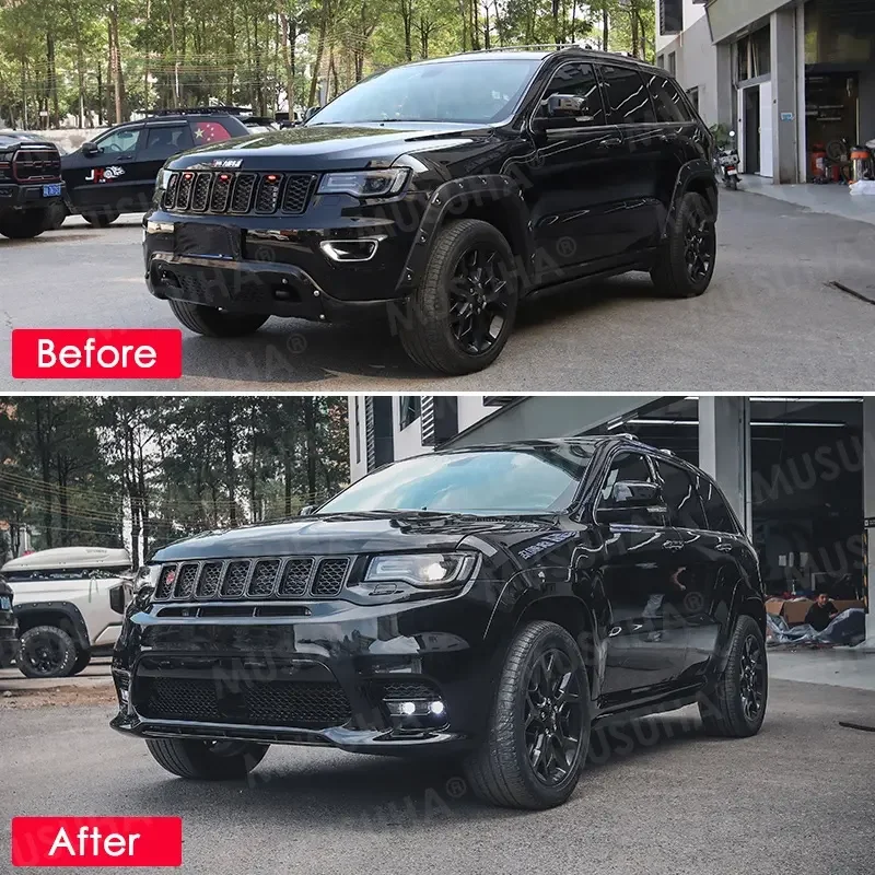 Body Kit With Hood For  Grand Cherokee Srt-8 2017 -2020