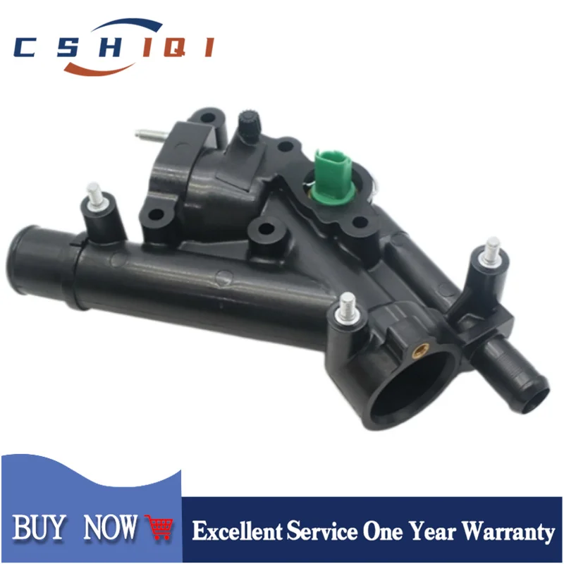 

Car Engine Cooling System Thermosta Tousing Flange For Peugeot 307 407 Citroen C4 C5 1338.AV 1338AV 1336.X9 1338AV 9687927980