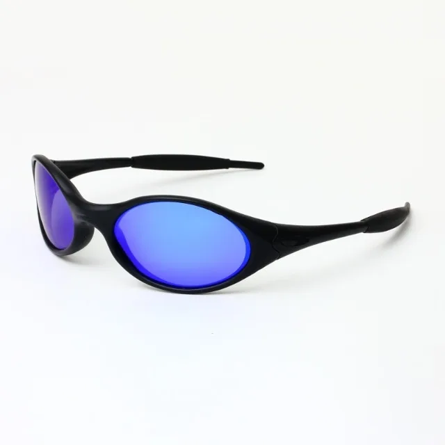Neue UV400 polarisierte Sonnenbrille, Unisex, Retro, oval, blendfrei, für Outdoor-Sportarten, zum Radfahren, Angeln, Wandern, Trekking, Laufen
