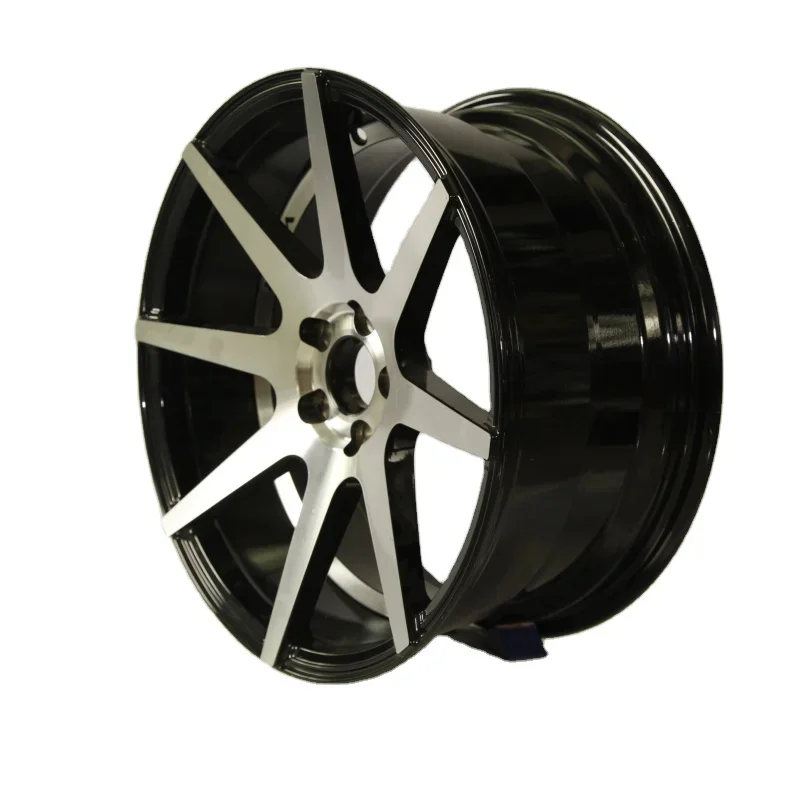 Colorful Forged Alloy Aluminum 19-Inch Passenger Car Wheels Rims Five Spoke Design 100mm PCD 5x120 Spokes Aftermarket