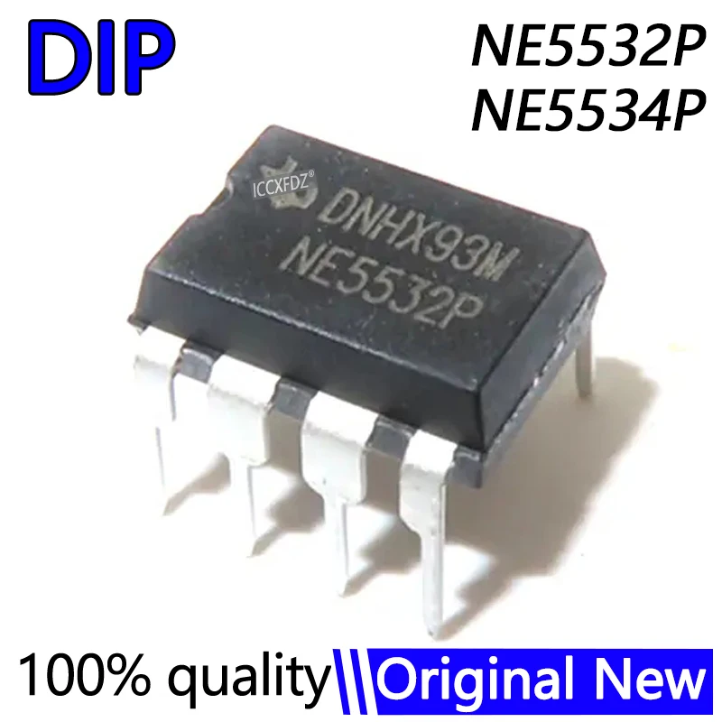 10Pcs/Lot NE5532P DIP-8 NE5532 NE5534P NE5534 DUAL LOW-NOISE OPERATIONAL AMPLIFIERS IC