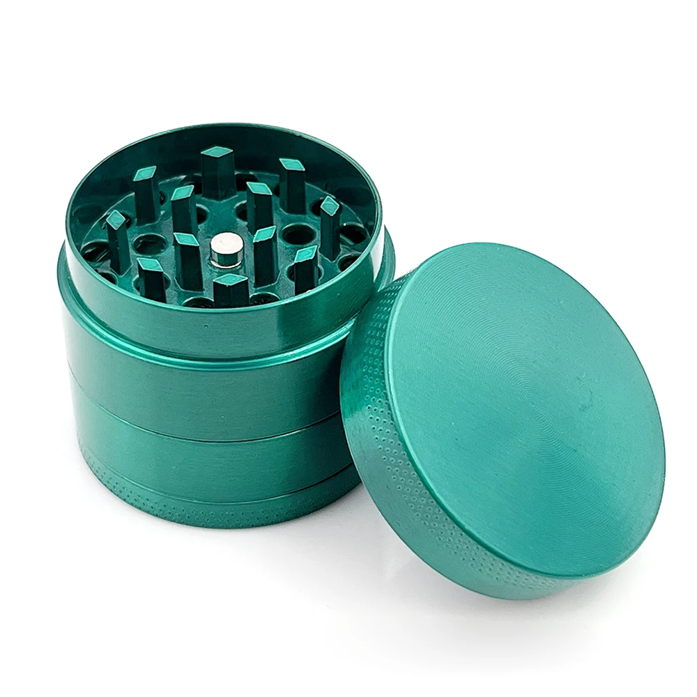 Kraut Tabak Grinder 4 Schicht Rauchen Manuelle Hand Gras 40mm Spice Grinder Rauchen Rohr Zubehör гриндер