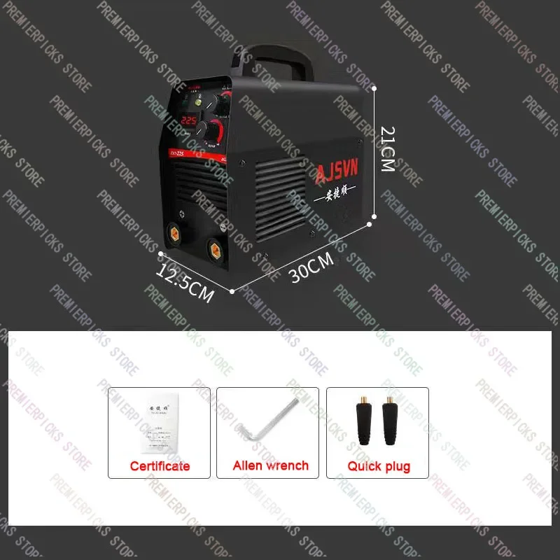 220V Adjustable 20A-250A 4200W Handheld IGBT Inverter Arc Welder-Welding Machine Digital Display Mini Portable Welding Tool