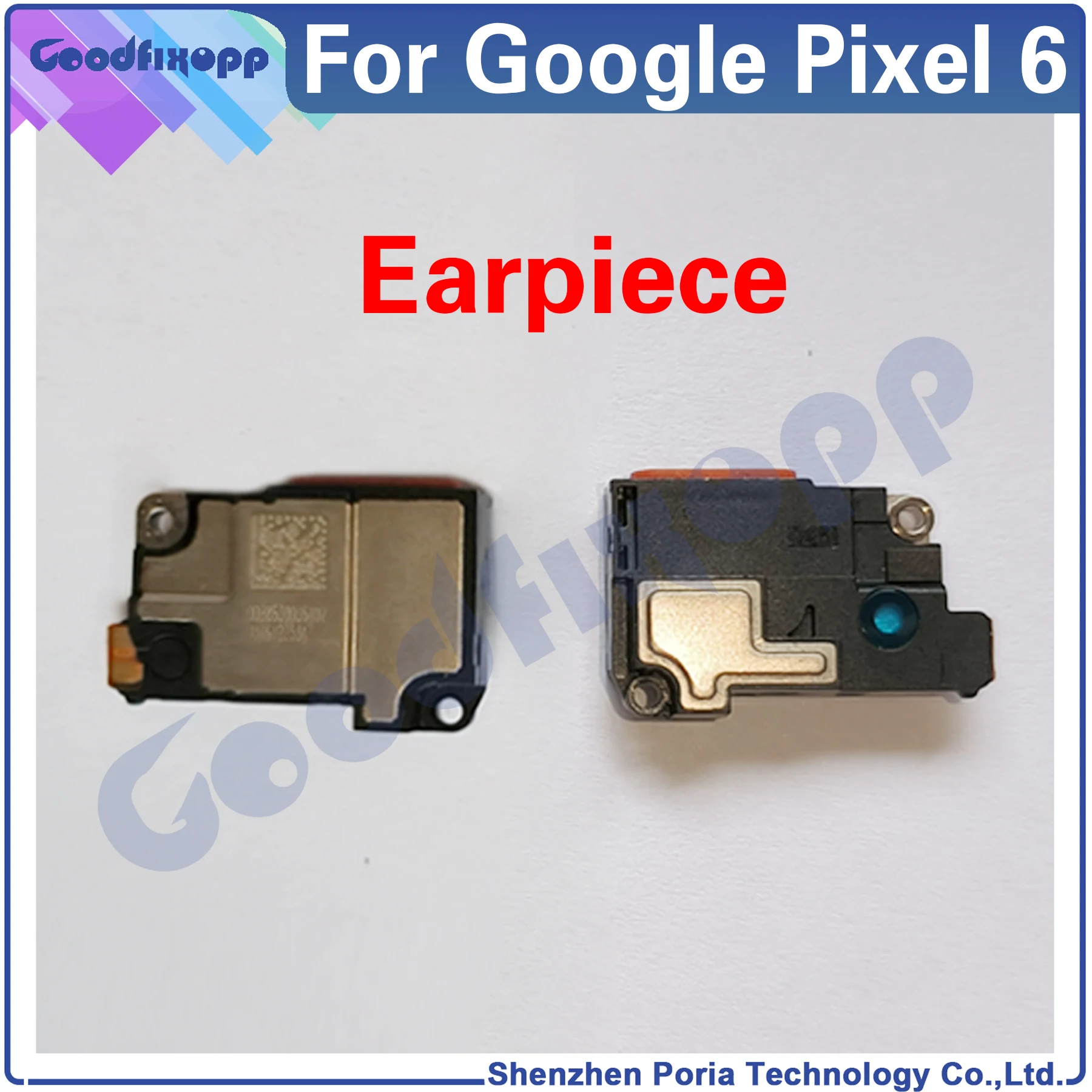 For Google Pixel 6 Front Top Earpiece Ear Sound Speaker Flex Cable Receiver For Google Pixel6 GB7N6 G9S9B16 Replacement