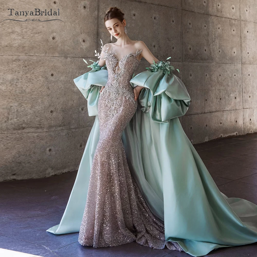 aliexpress green dress Bridal Gown Mint Prom Dresses Mint Green Wedding Dresses -AliExpress dinner party dress
