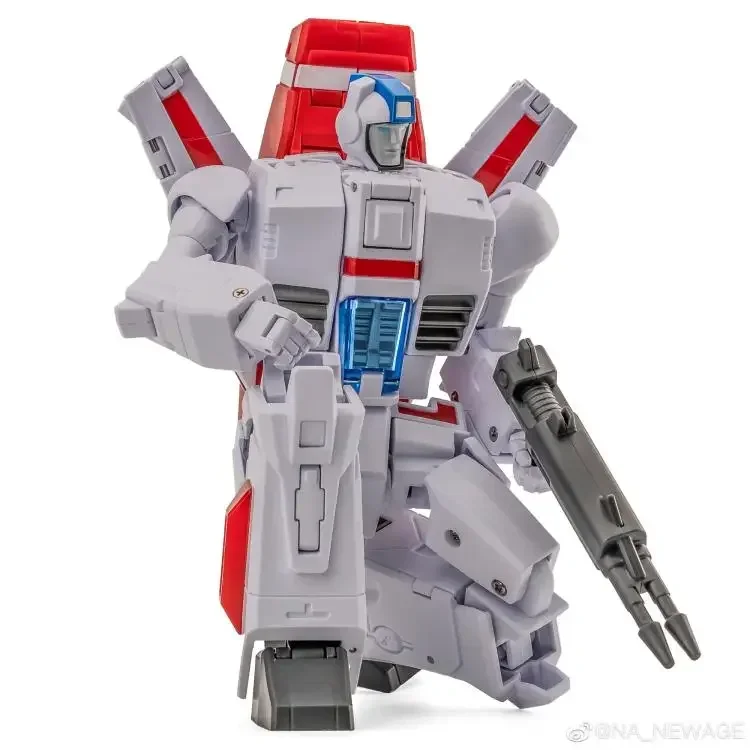 Action figure com caixa, novo modelo na h45, firecon jetfire, skyfire, g1, pequena escala