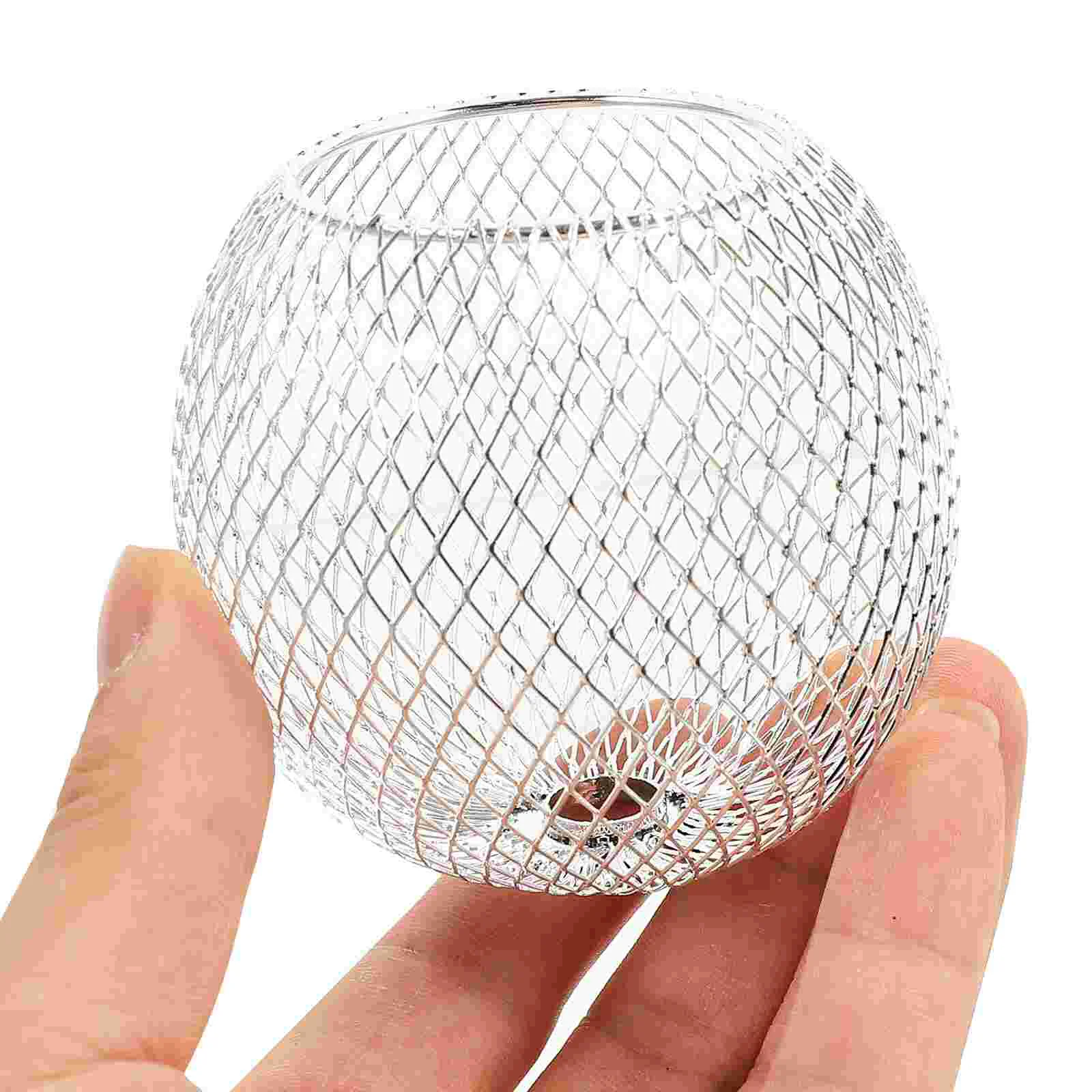 3 pçs lâmpada de metal abajur globo mini lustre lâmpada cobre prata artesanato luzes pingente