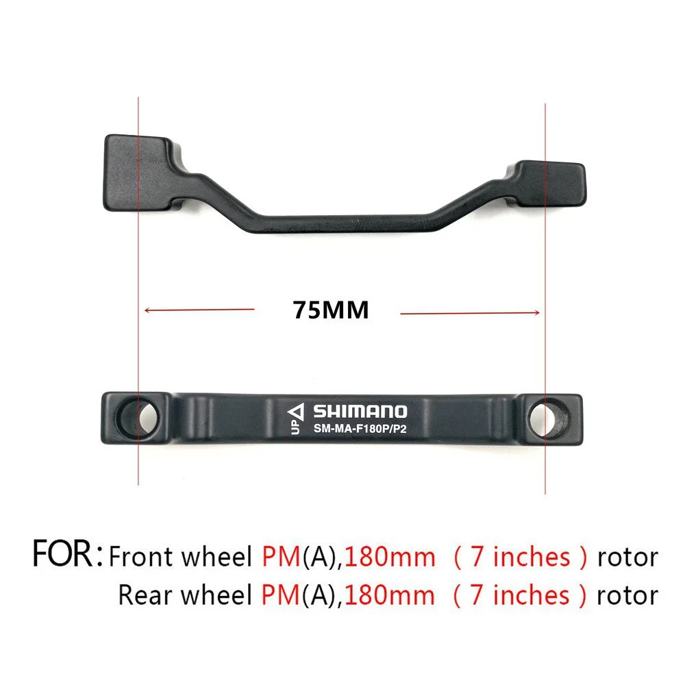 SM MA F180P/P2 Post Mount Disc Brake Adapter (Front) (180mm) (P/P) 7 in Disc brake rotor PM A pillar Brake Disc