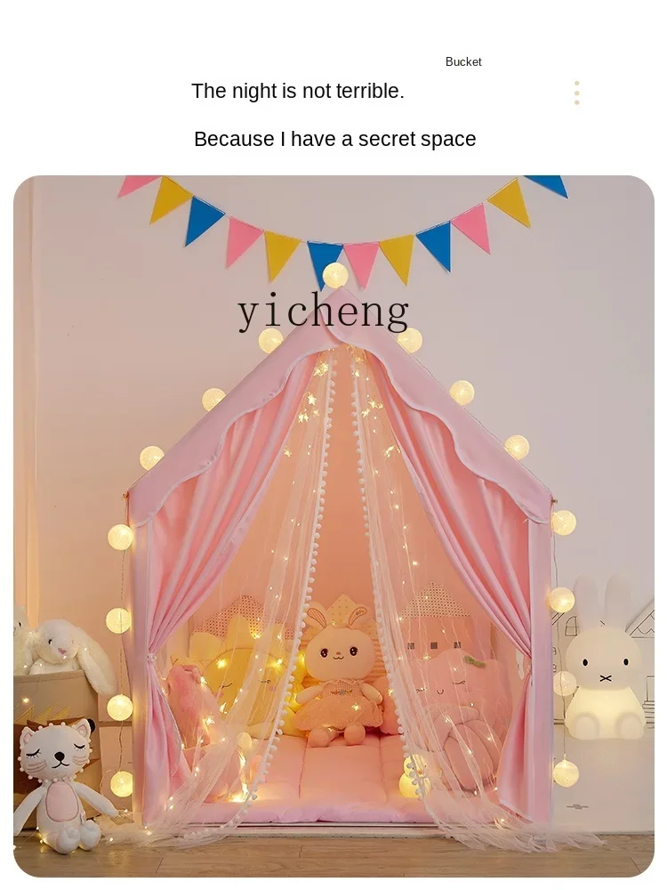 Small Tent Indoor Children Girl Princess Family House Baby Child Game House