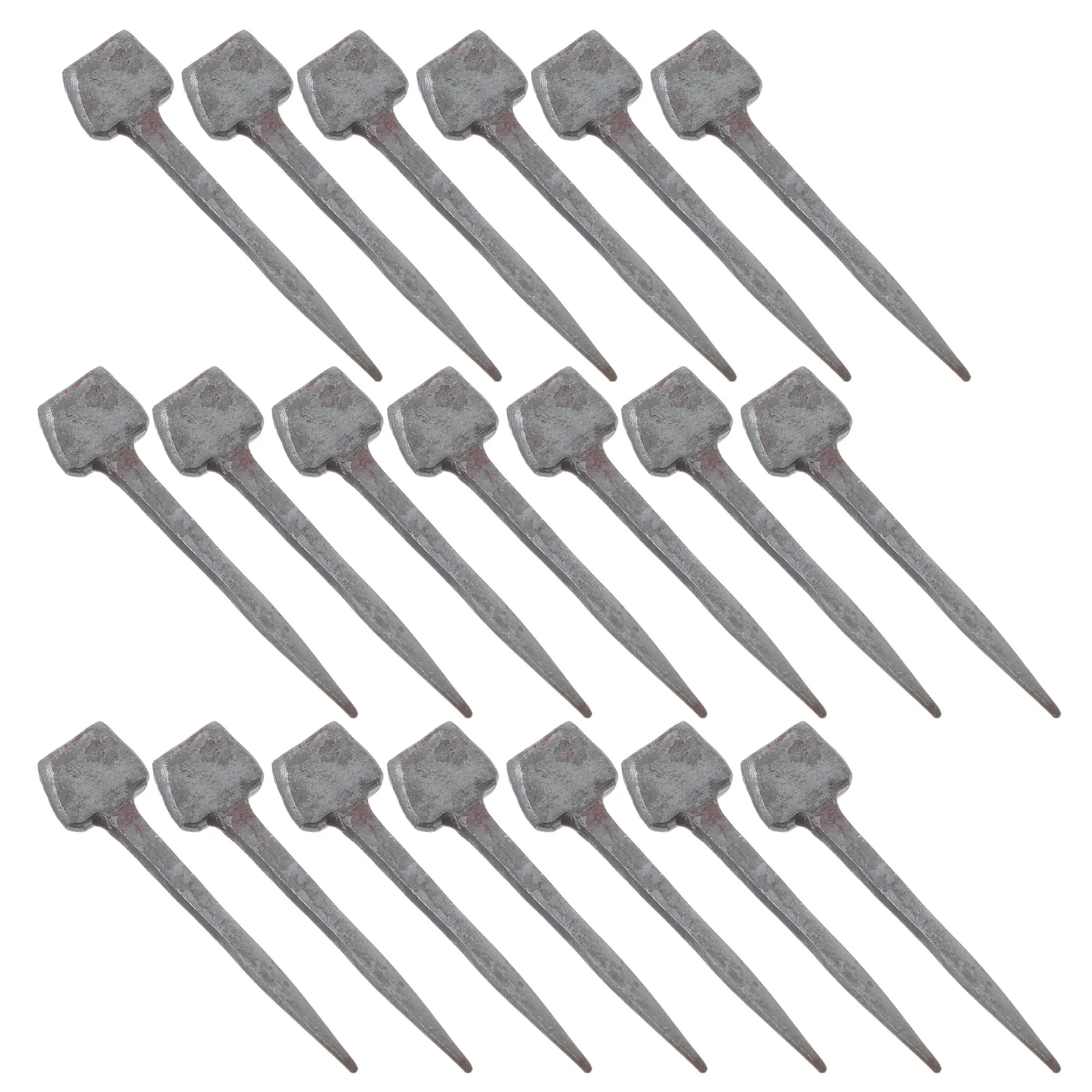 20Pcs Horseshoe Nail Set Sturdy Metal Hoof Fasteners Versatile for All Shoe Types Perfect for Farriers Riders and Hoof Repair