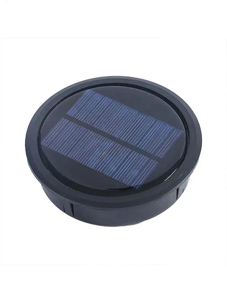 7CM/10CM lumière solaire remplacement haut 1.2V LED étanche panneau solaire lanterne couvercle lumière lanterne solaire haut extérieur décor jardin