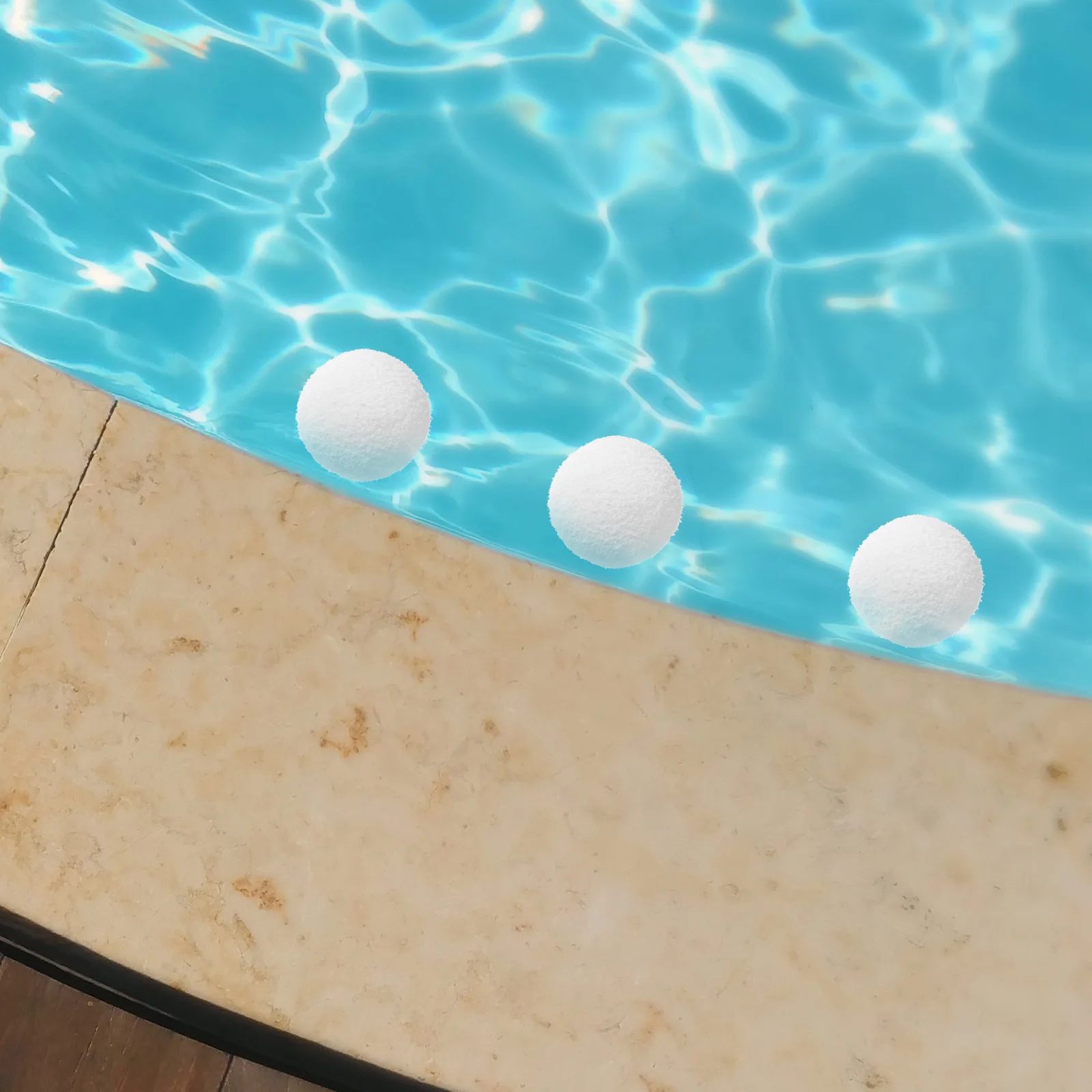 

4Pcs Filter Balls for Swimming Pool Sponge Media Lightweight High Strength Elastic Effect Pool Cleaning Supplies Replaceable