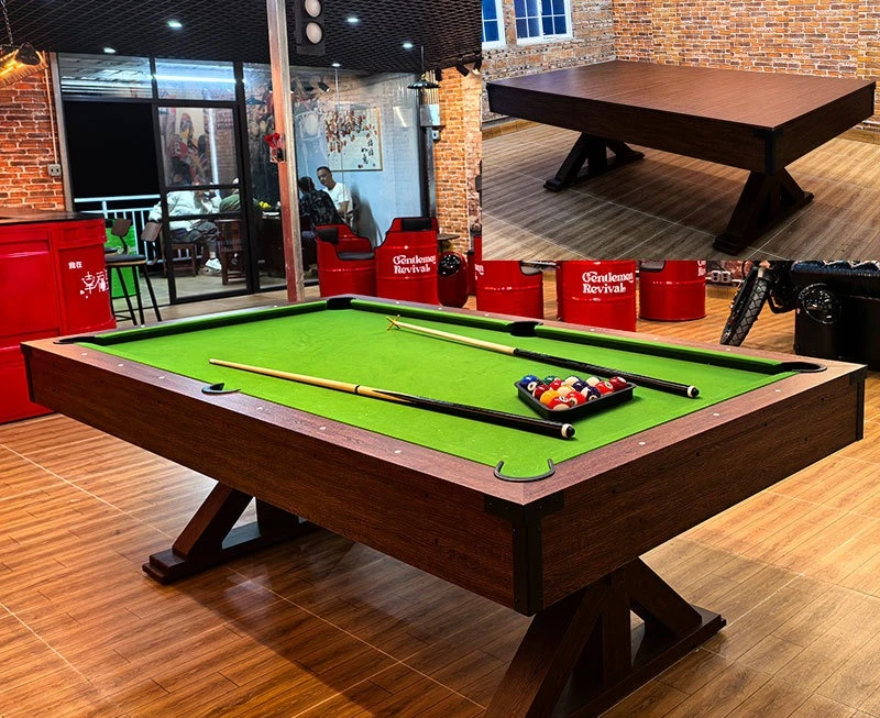Billiards table home indoor billiard table standard adult American black eight table