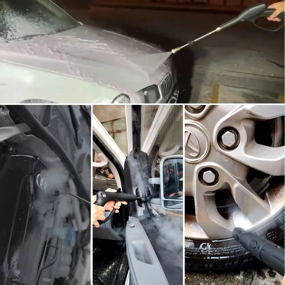 Portable E-24SGP High Pressure Washer Car Wash Machine Mobile Cleaning Equipment Multi-function Car Cleaning Machine 110v 220v