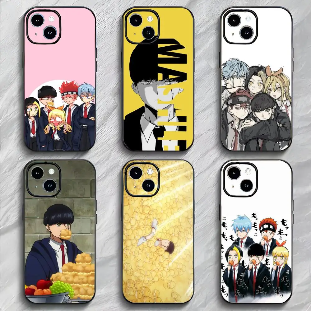 Funda para Teléfono con Diseño de Anime y Fantasía M-Mashle Magic and Muscles, Empaque Suave y Ligero para iPhone 17 16 15 14 13 Pro Max