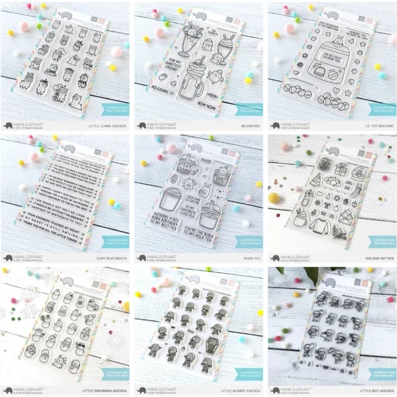 Winter 2020 Metal Cutting Dies and stamp For Scrapbooking Practice Hands-on DIY Album Decor Card Craft Dies