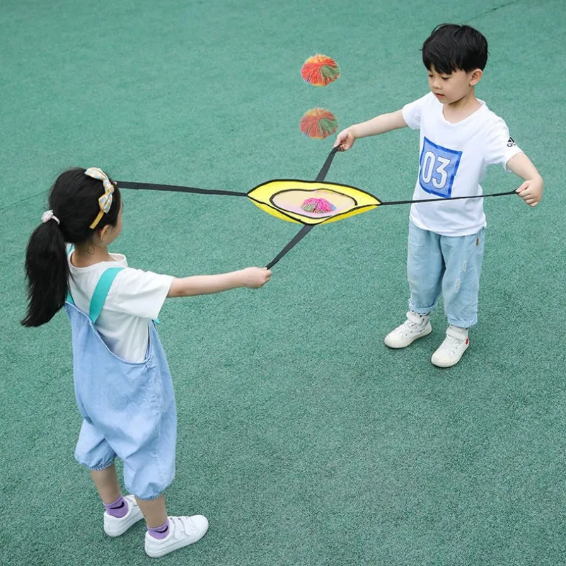 Children Outdoor Fun and Sports Parent-child Toy Two-Player Interactive Toss and Catch Ball Game Sensory Play Toys  Jeux Enfant