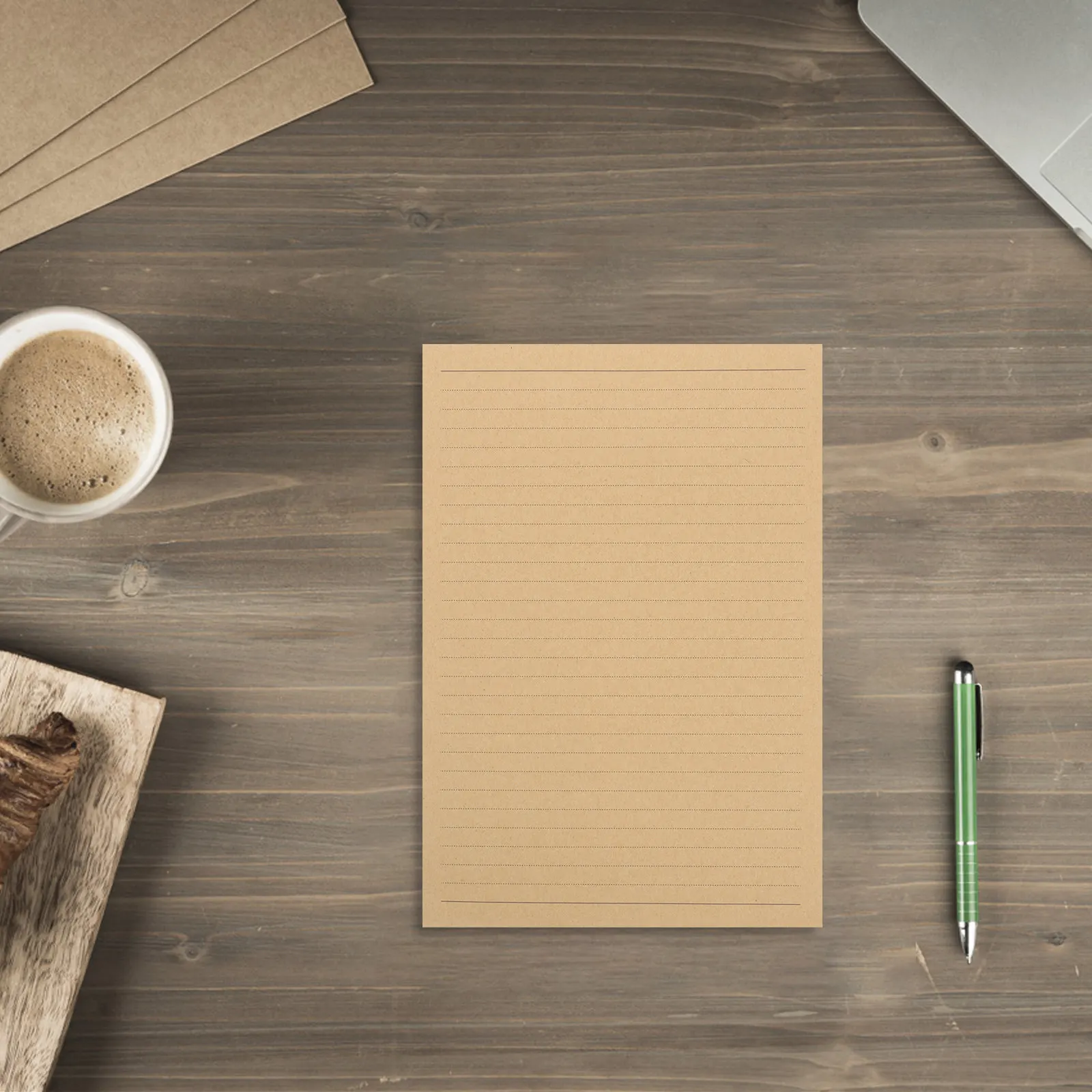 

50 Sheets Lined Vintage Letter Paper Kraft Stationery for Love Letters Poetry Invitations Wedding Anniversary Notes B5 Retro