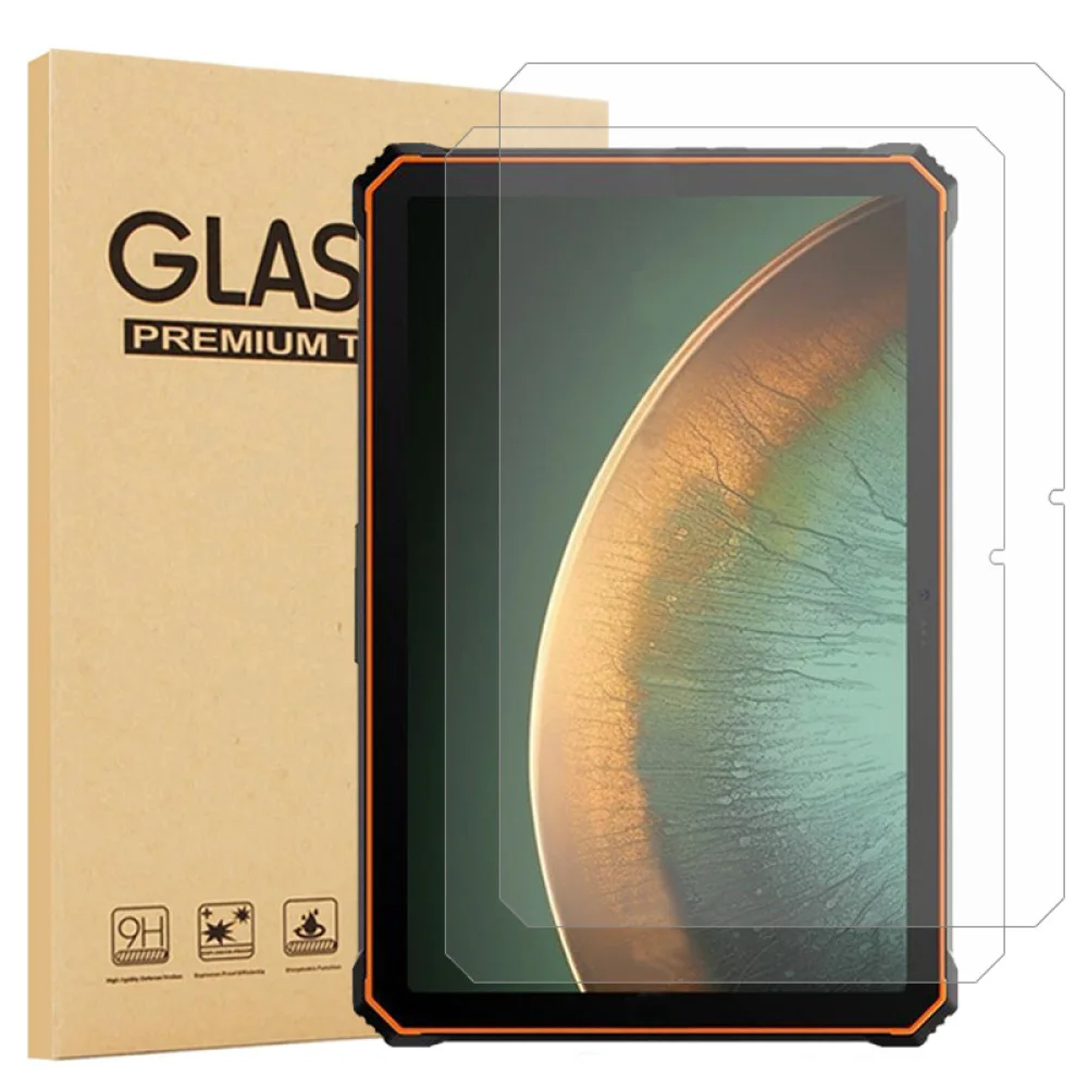 

2PCS For Blackview Active 10 pro Tempered Glass Screen Protector Anti Scratch HD Arcuate Film