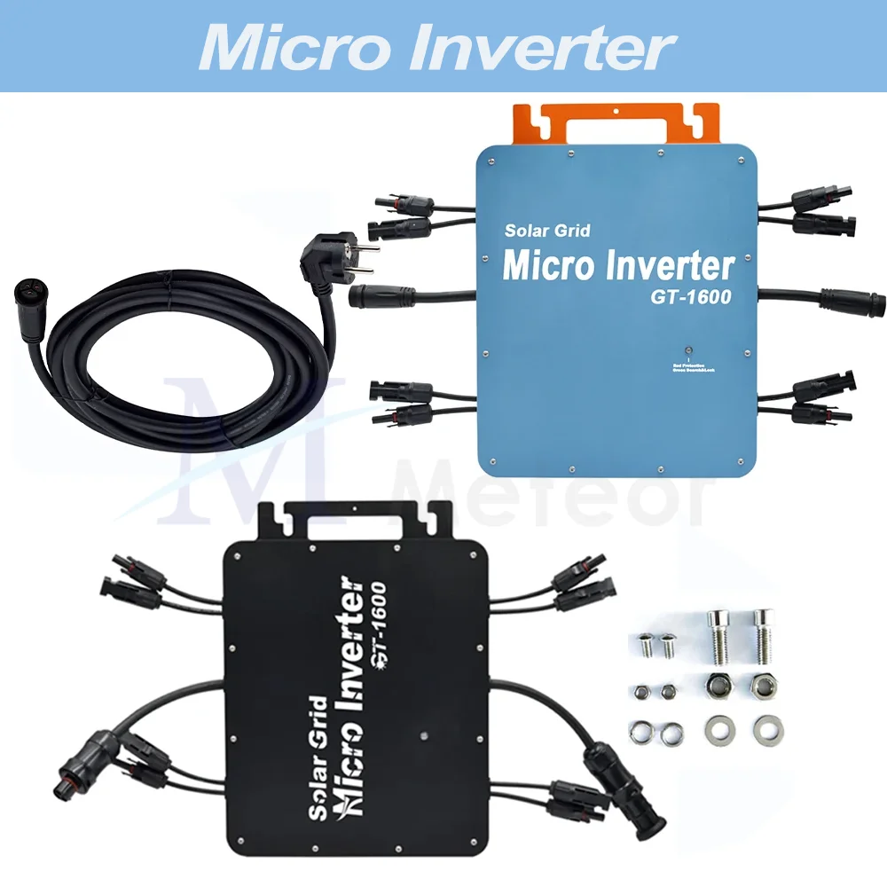 Imagem -04 - Inversor Inteligente Micro Painel Solar Entrada pv 18v60vdc para 120v 230vac Interruptor Automático com Sistema de Monitoramento de Aplicativos 800w 2000w 2400w 2800w