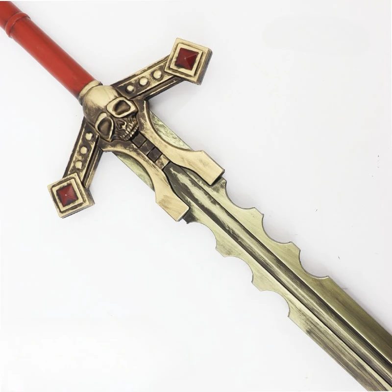 105 cm/41.34in Warhammer 40000 Teschio Spada PU Modello Puntelli Cosplay Lungo Samurai Periferiche di Gioco Display Regalo Ornamenti Artigianato Giocattolo