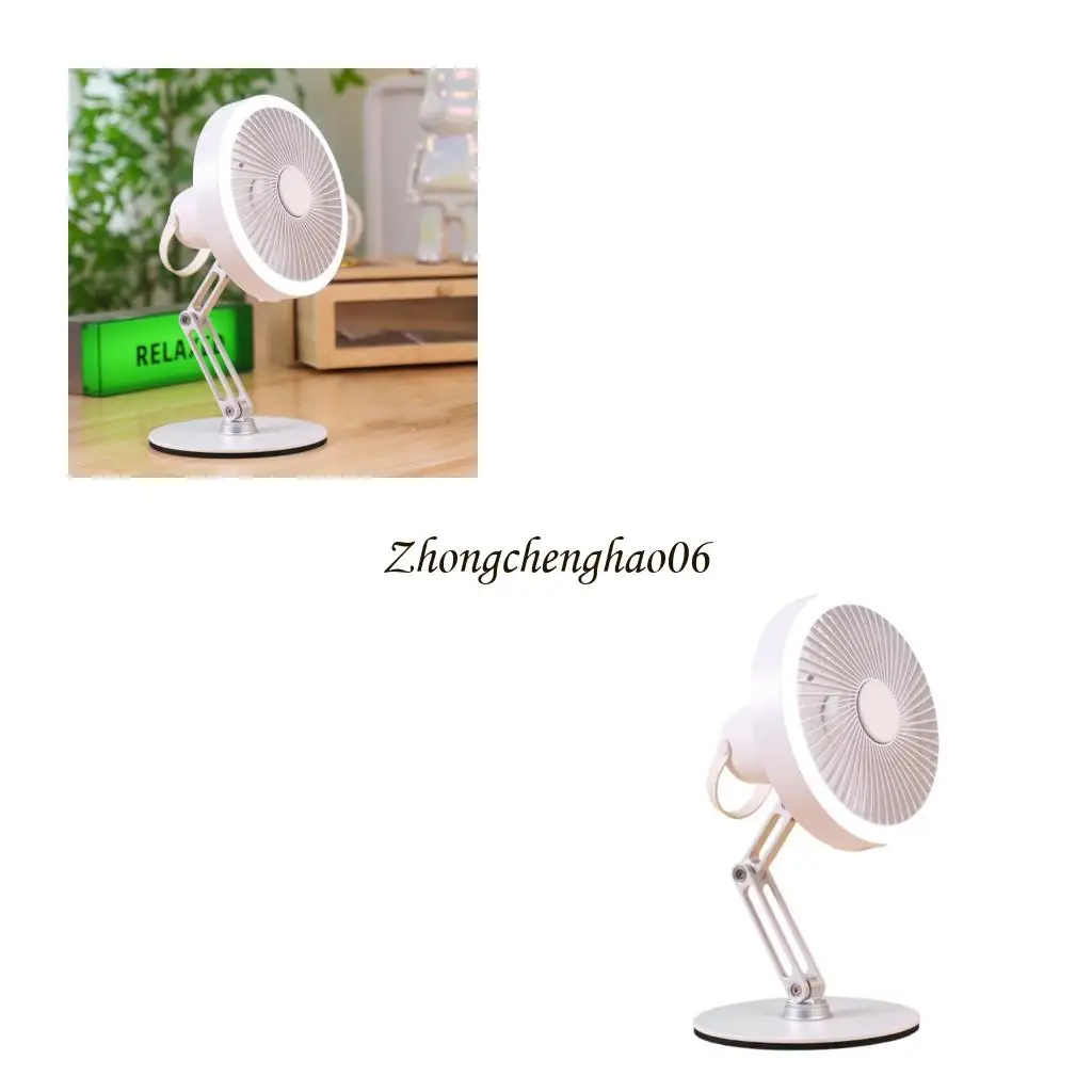 

Портативный вентилятор для вентиляционного вентилятора для кемпинга с светодиодным светодиодным 3 -скоростным вентилятором для