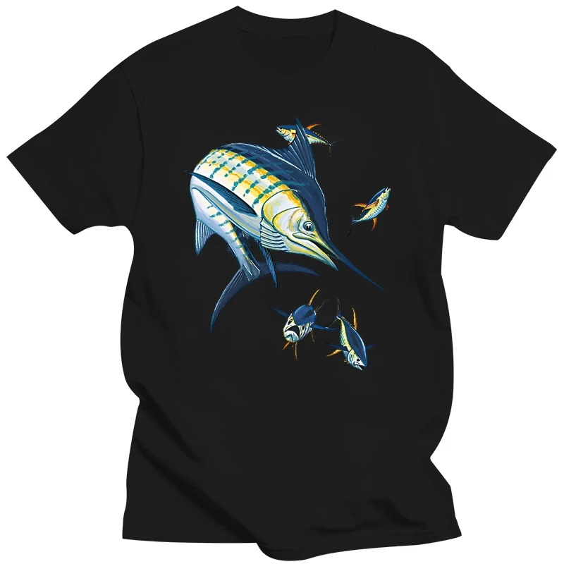 Blue Marlin and 4 Yellowfin Tuna Fishing T-Shirt