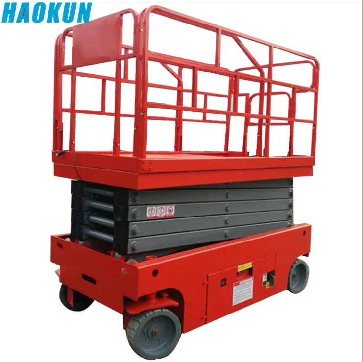 Scissor Fork Lifting Lifting Hydraulic Electric Selection High-altitude Operation Platform Chinese Made Hydraulic Scissor Lift