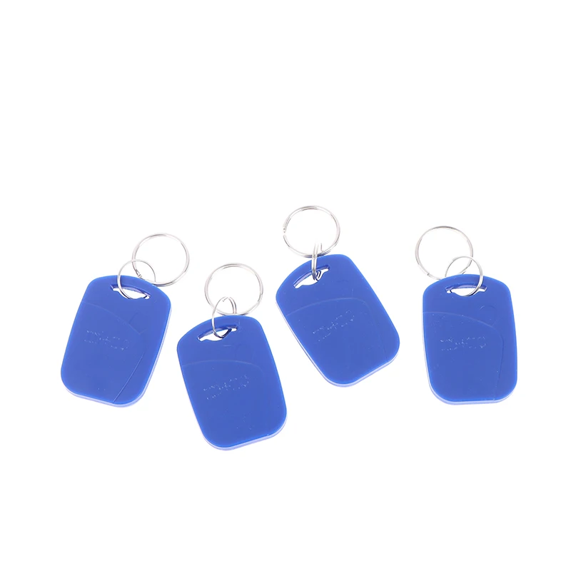 5/10Pcs 2 In 1 Dual Chip Frequency RFID Keyfob ID 125KHz T5577 +IC 13.56MHz UID Rewritable Replicable Access Control Key Tags