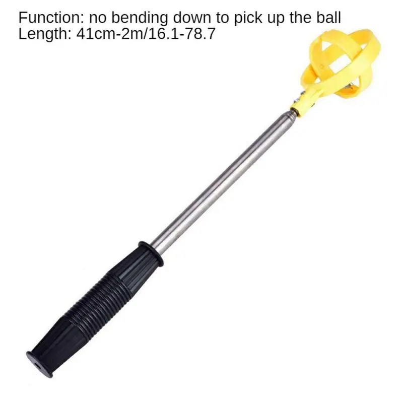 Longa Distância Grabber Bolso Golf Ball Retriever, Difícil de Alcançar Áreas, Ajudas De Treinamento De Golfe, Aço Inoxidável Flexível, Best Seller